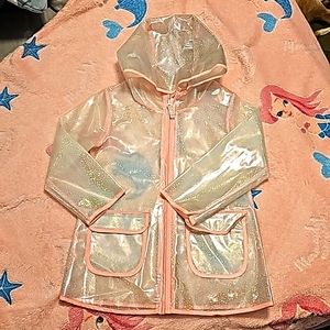Cat and Jack transparent rain coat